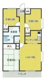 コージィコート中村の物件間取画像